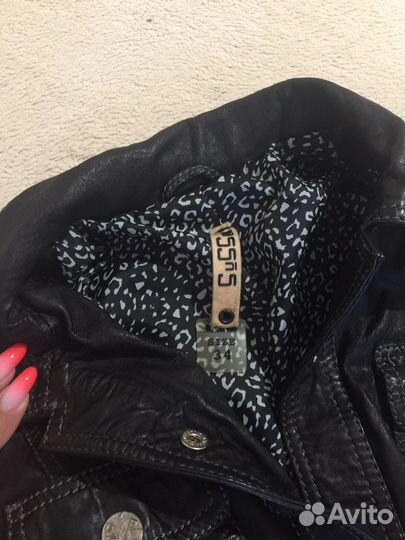 Платье кожа