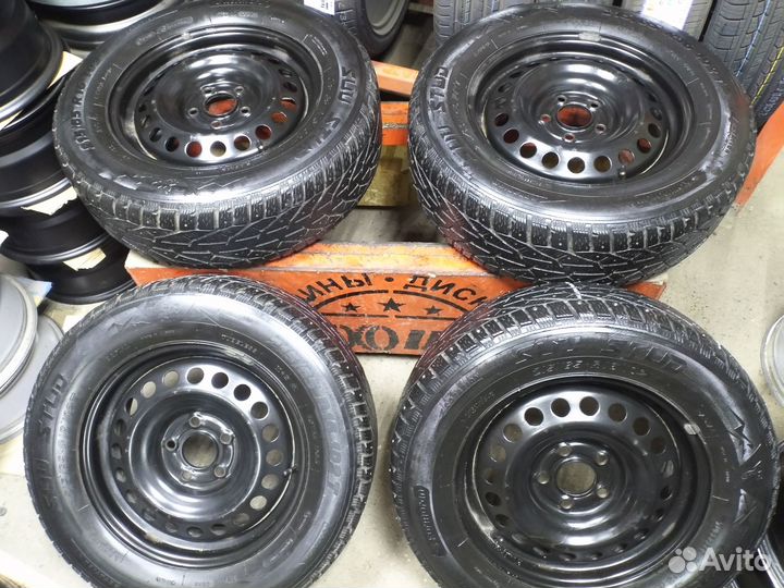 Колёса Б/У Зимние 215/65 R16 Hyundai Creta - 4 шт