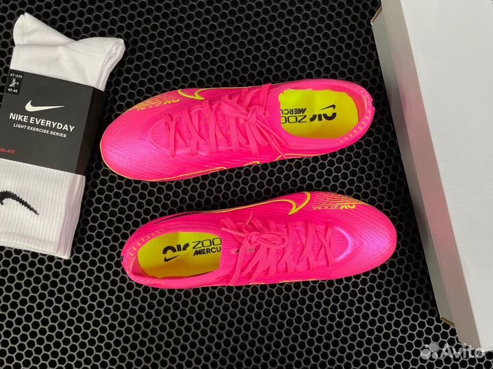 Бутсы nike air zoom vapor 15 elite fg