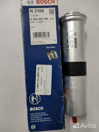 Фильтр топливный Bosch F026402106