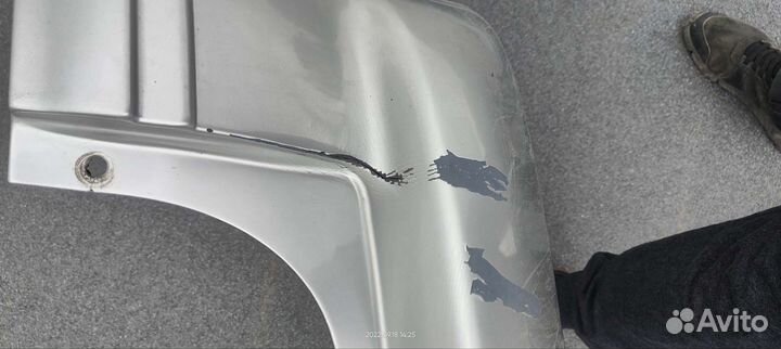 Задний бампер рестайл