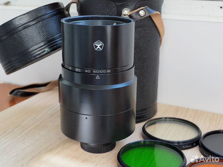 Советский объектив Зм-5А, f8, 500 мм, М42