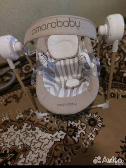 Шезлонг детский электрический