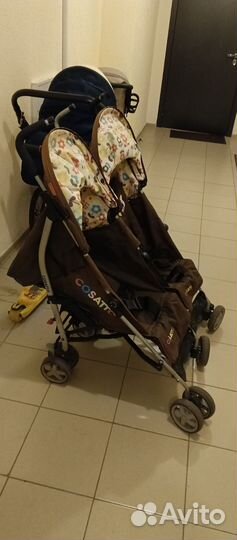 Коляска для двойни и погодок