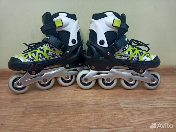 Роликовые коньки детские раздвижные