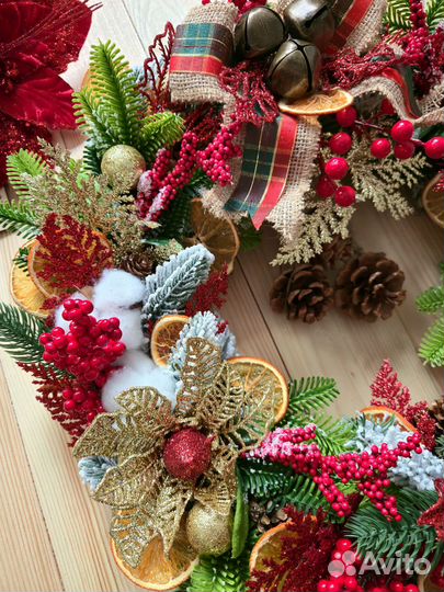 Новогодний рождественский венок