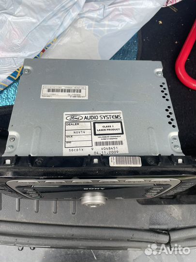 Магнитола ford focus 2 Sony