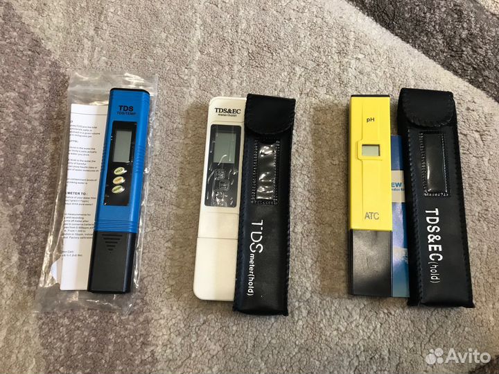 TDS Temp PH EC измеритель