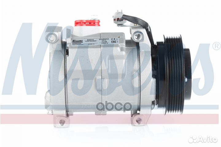 Компрессор кондиционера 89074 Nissens