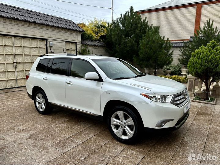 Toyota Highlander 3.5 AT, 2011, 190 000 км