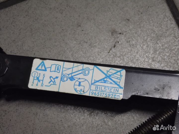 Домкрат Пежо 307 407 Ситроен С4