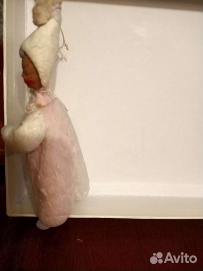 Ватные елочные игрушки СССР