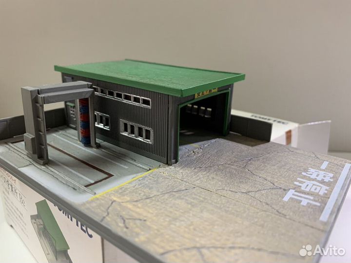 Автобусная станция гараж с мойкой. N, 1/160, 9мм