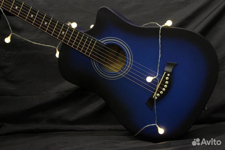 Акустическая гитара из стекловолокна sunburst