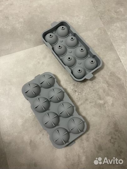 Силиконовая форма для льда шарики