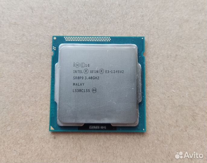 Intel Core i7-3770 (Xeon E3-1245v2) LGA1155