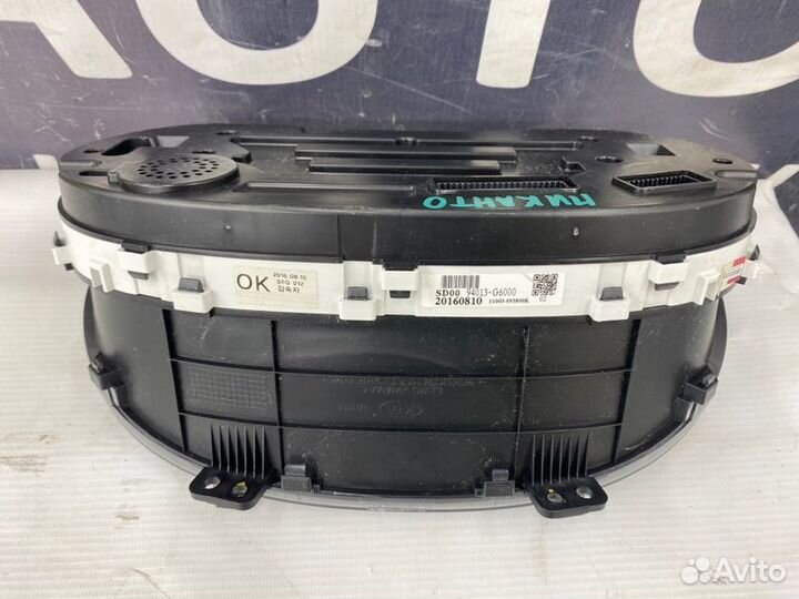 Панель приборов Kia Picanto 3 G3LA 2018-2022