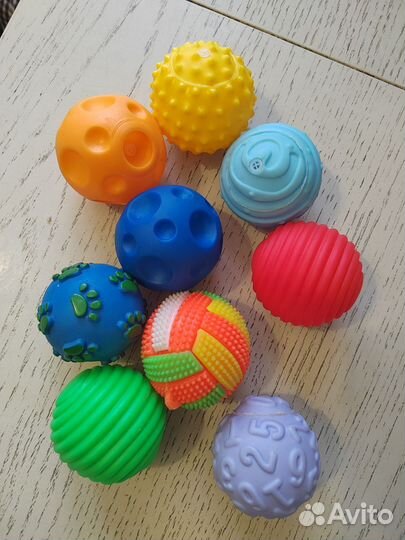 Тактильные массажные мячики