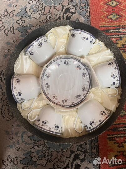 Чайно кофейный сервиз фарфор
