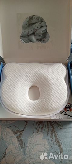 Ортопедическая подушка для новорожденных