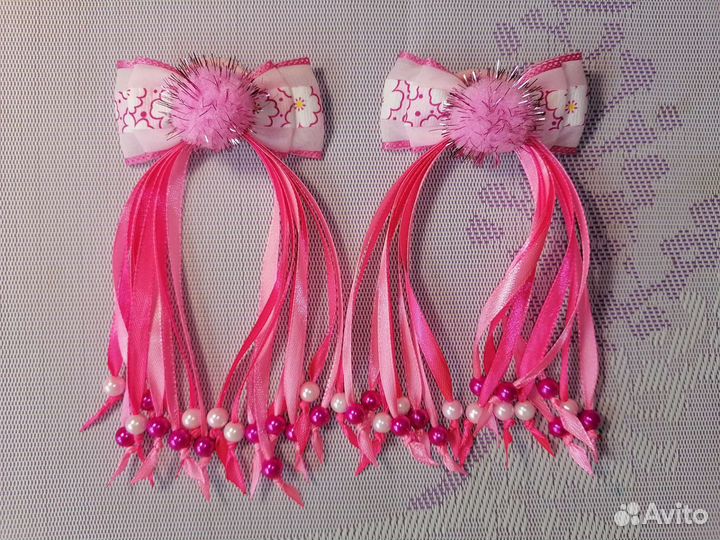 Резинка бантик для волос с 