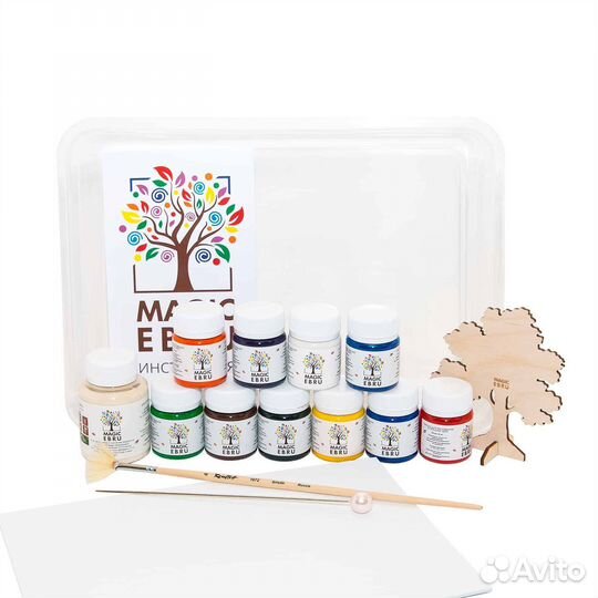 Набор красок эбру 