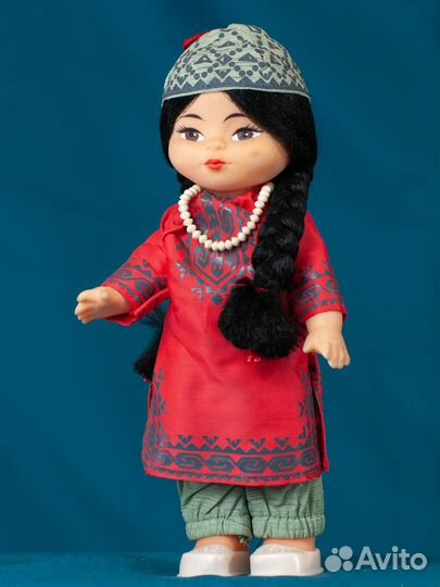 Куклы СССР национальные, Средняя Азия, 1980-е годы