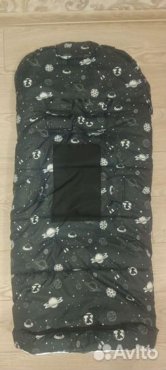 Зимний конверт мимими в прогулочную коляску