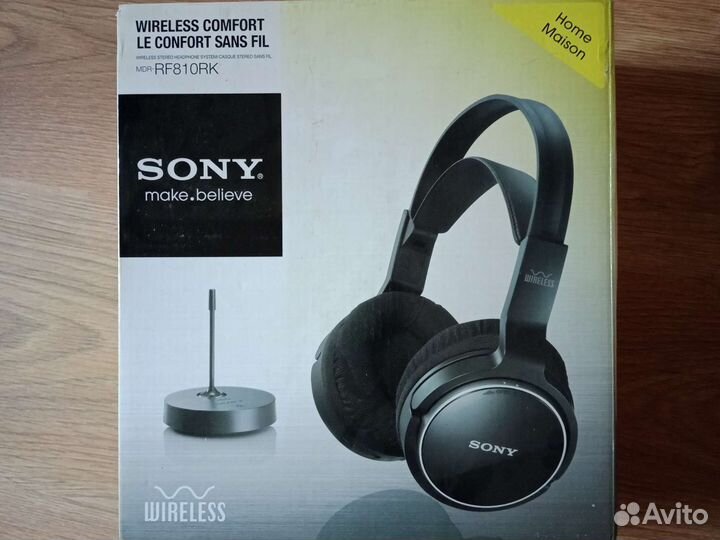 Беспроводные наушники Sony MDR-RF810RK