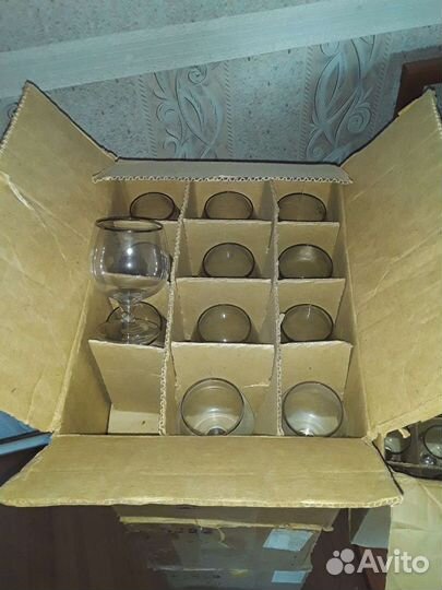 Бокалы, рюмки