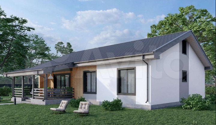 Дом 153 м² на участке 10 сот.