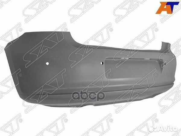 Бампер задний Volkswagen Polo 09-20 (Под