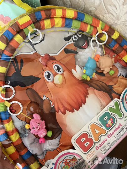 Развивающий коврик для малышей