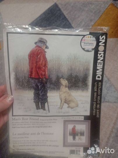 Наборы для вышивания,новые