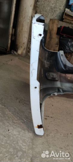 Задний бампер приора универсал