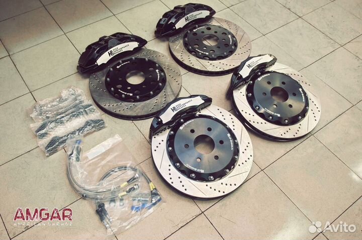 Максимальные тормоза Infiniti QX80 405 мм 8 pot