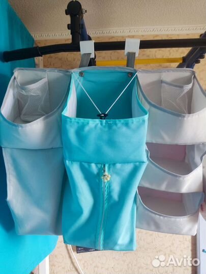 Органайзер на кроватку, карманы подвесные, холдер
