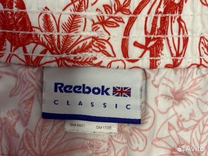 Шорты reebok, оригинал