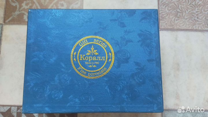 Чайная пара новая в подарочной упаковке