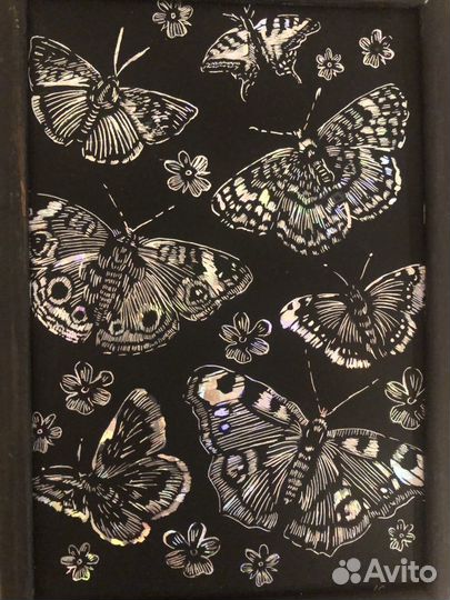 Панно бабочки