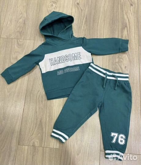 Вещи пакетом на мальчика 74-86 размер