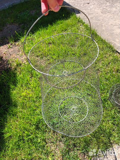 Садок рыболовный металлический