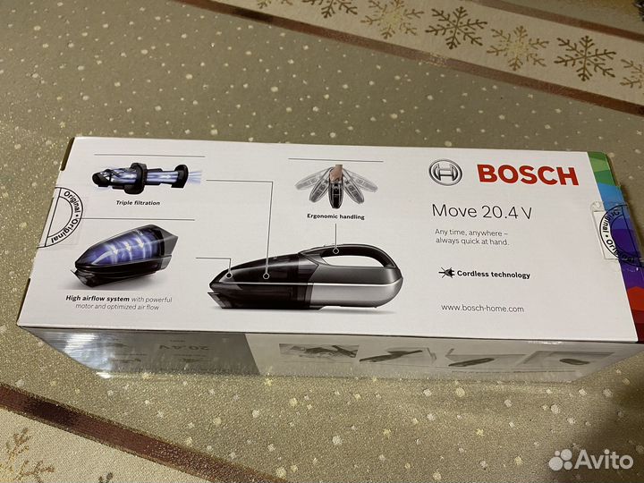 Пылесос bosch Move 20.4V BHN20110