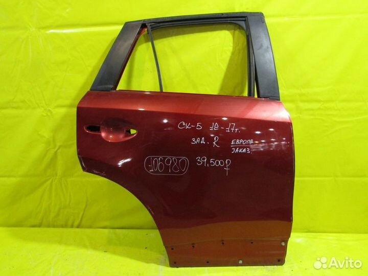 Дверь задняя правая Mazda CX-5 12-17г 106980