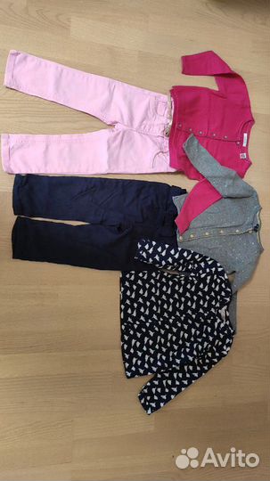 Комплект одежды для модницы на 2 года