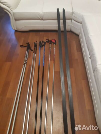 Лыжи, ботинки