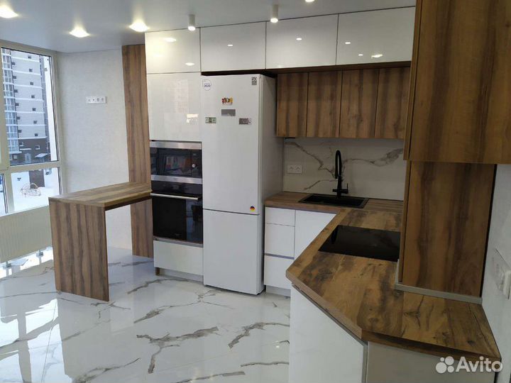 Сборка и установка мебели (только кухни)