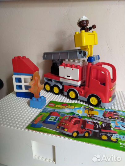 Машина пожарная Lego duplo