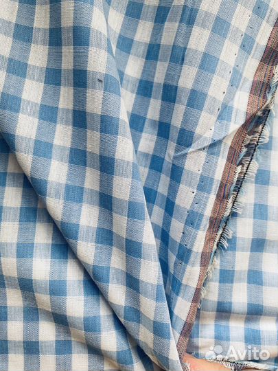 Ткань хлопок в клетку
