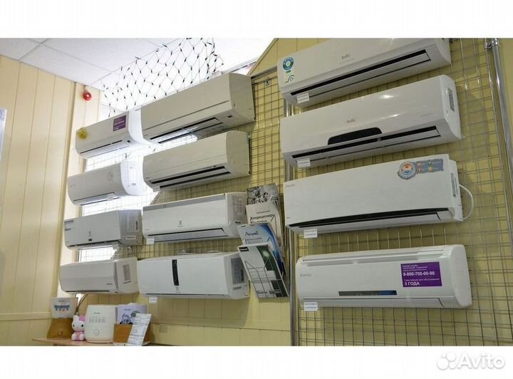 Сплит система с установкой